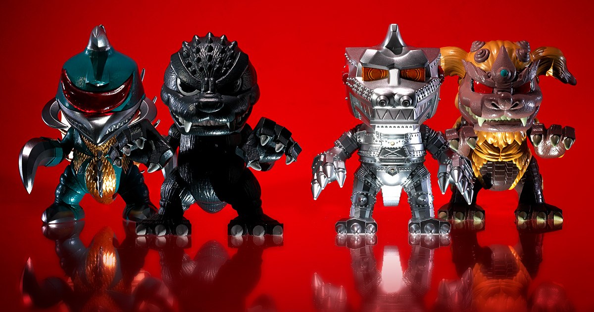 ดุดันดูทรงพลังกับกาชาปอง TOUMA x Godzilla