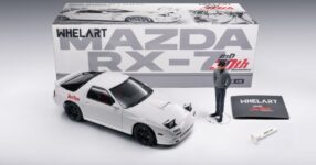 งานละเอียดโมเดลรถสำเร็จรูป Mazda Savanna RX-7 FC3S Infini (RHD) จาก Initial D