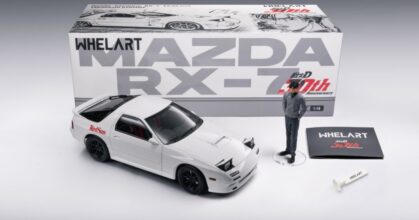 งานละเอียดโมเดลรถสำเร็จรูป Mazda Savanna RX-7 FC3S Infini (RHD) จาก Initial D