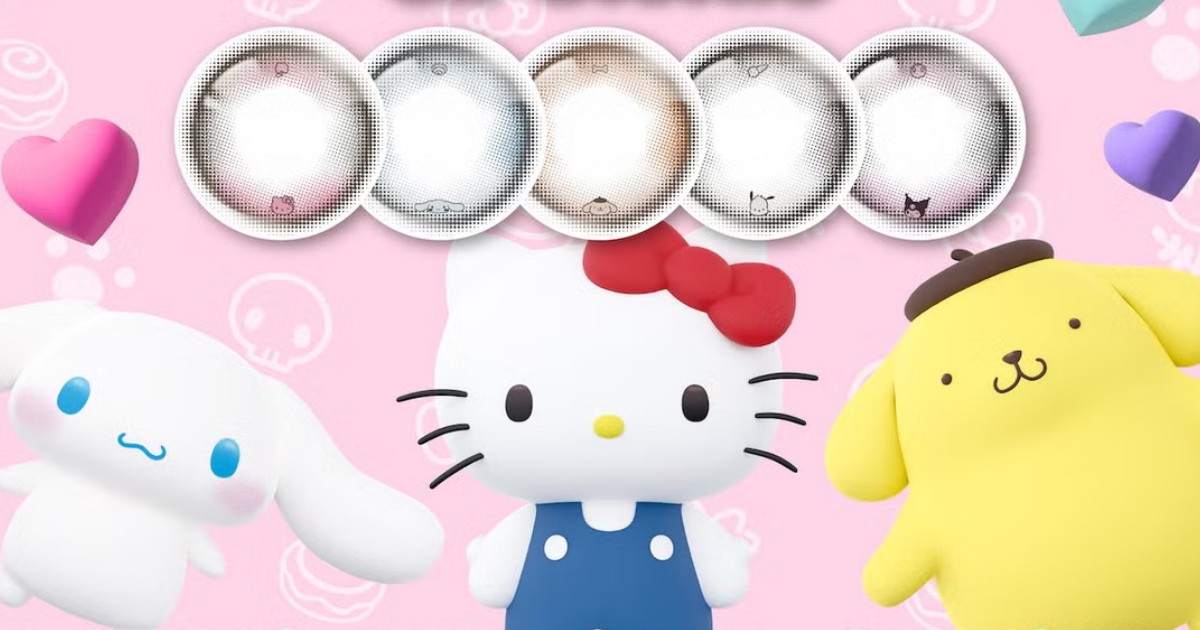 ตาเป็นประกายแห่งความน่ารักด้วยคอนแทคเลนส์ธีม SANRIO 1 ตาเป็นประกายแห่งความน่ารักด้วยคอนแทคเลนส์ธีม SANRIO