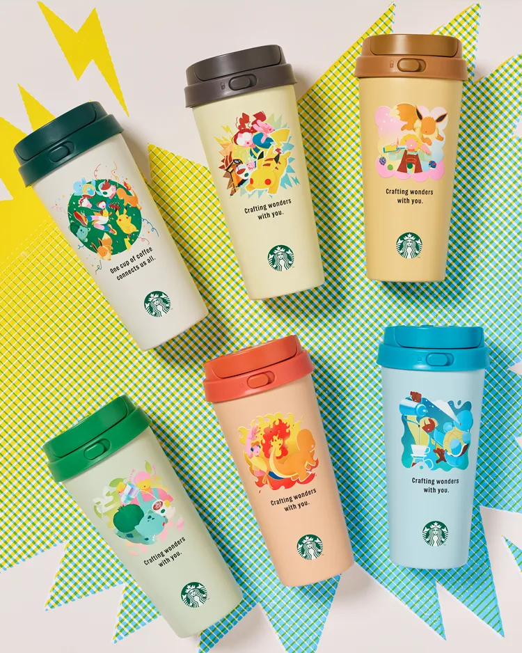 Pokémon บุก Starbucks ญี่ปุ่น! ลาเต้พิคาชูพร้อมสินค้า 41 แบบ 3 Pokémon บุก Starbucks ญี่ปุ่น! ลาเต้พิคาชูพร้อมสินค้า 41 แบบ