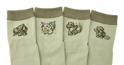 คอลเลคชั่นถุงเท้า Pokemon ลาย Pixel Art สุดน่ารัก