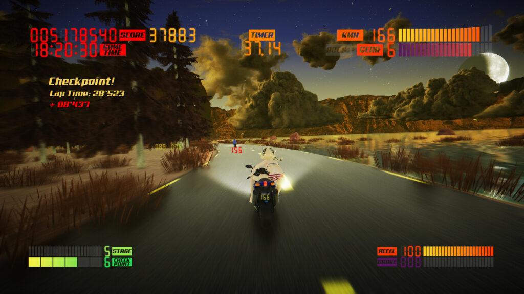 ออกเดินทางในโลกแห่งความเร็วไปกับสาวน้อยสิงห์นักบิดใน Super Night Riders S1 5 Super Night Riders S1