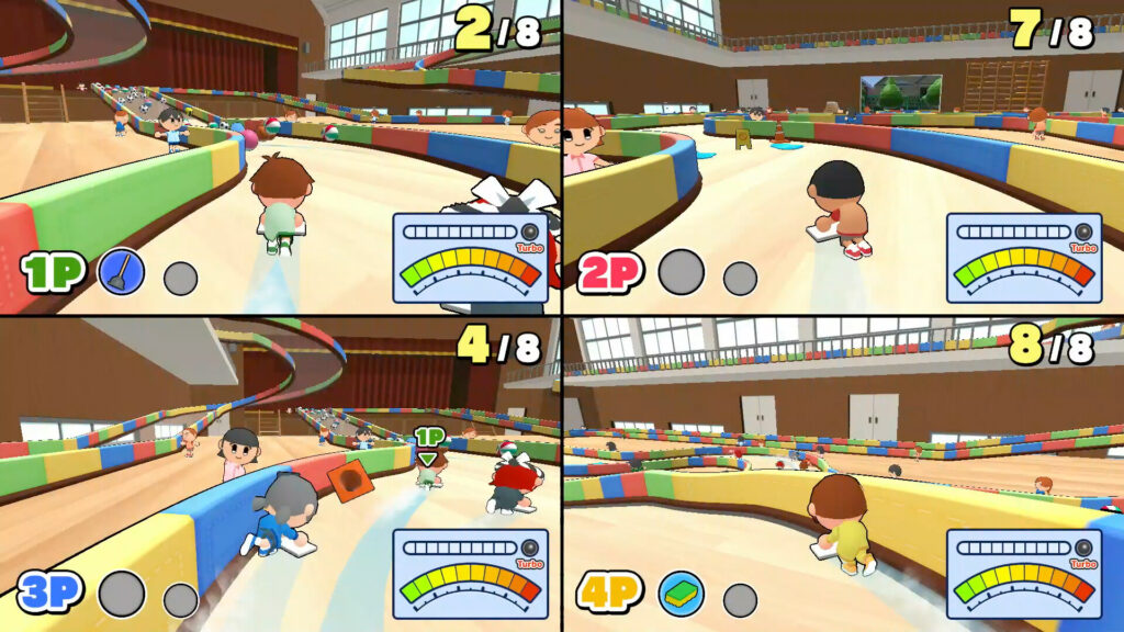 Floor Wiping Race แข่งซิ่งวิ่งถูกพื้น 7 Floor Wiping Race