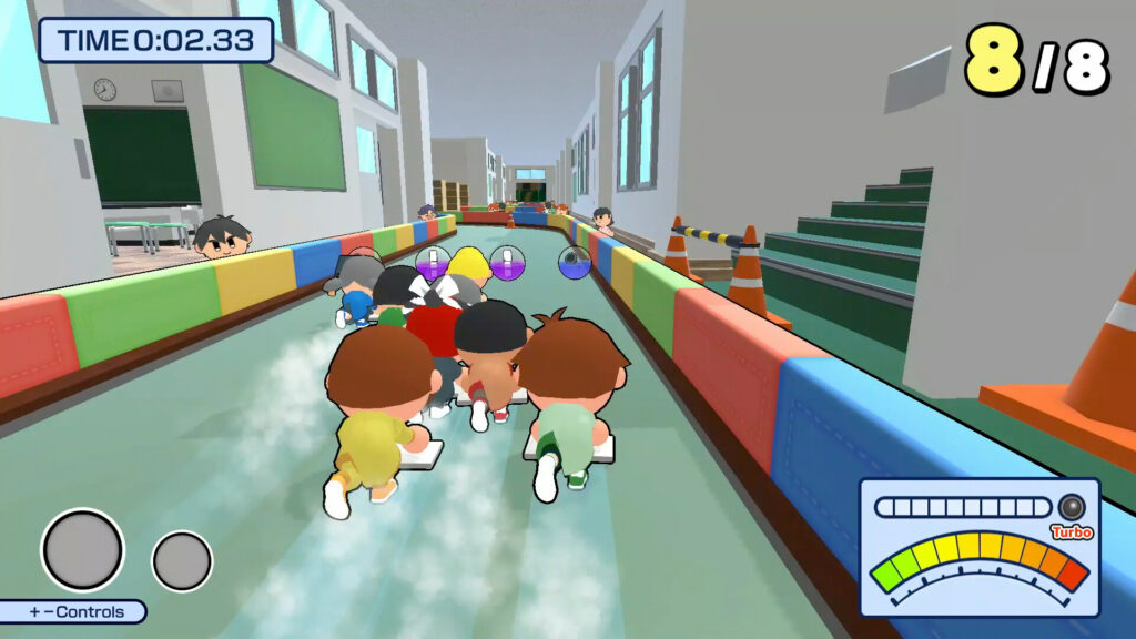 Floor Wiping Race แข่งซิ่งวิ่งถูกพื้น 4 Floor Wiping Race