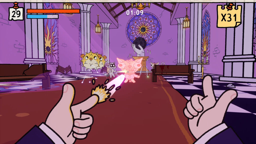 PSYCHOFINGER เกมแนว FPS ที่ใช้นิ้วแทนอาวุธ 4 PSYCHOFINGER
