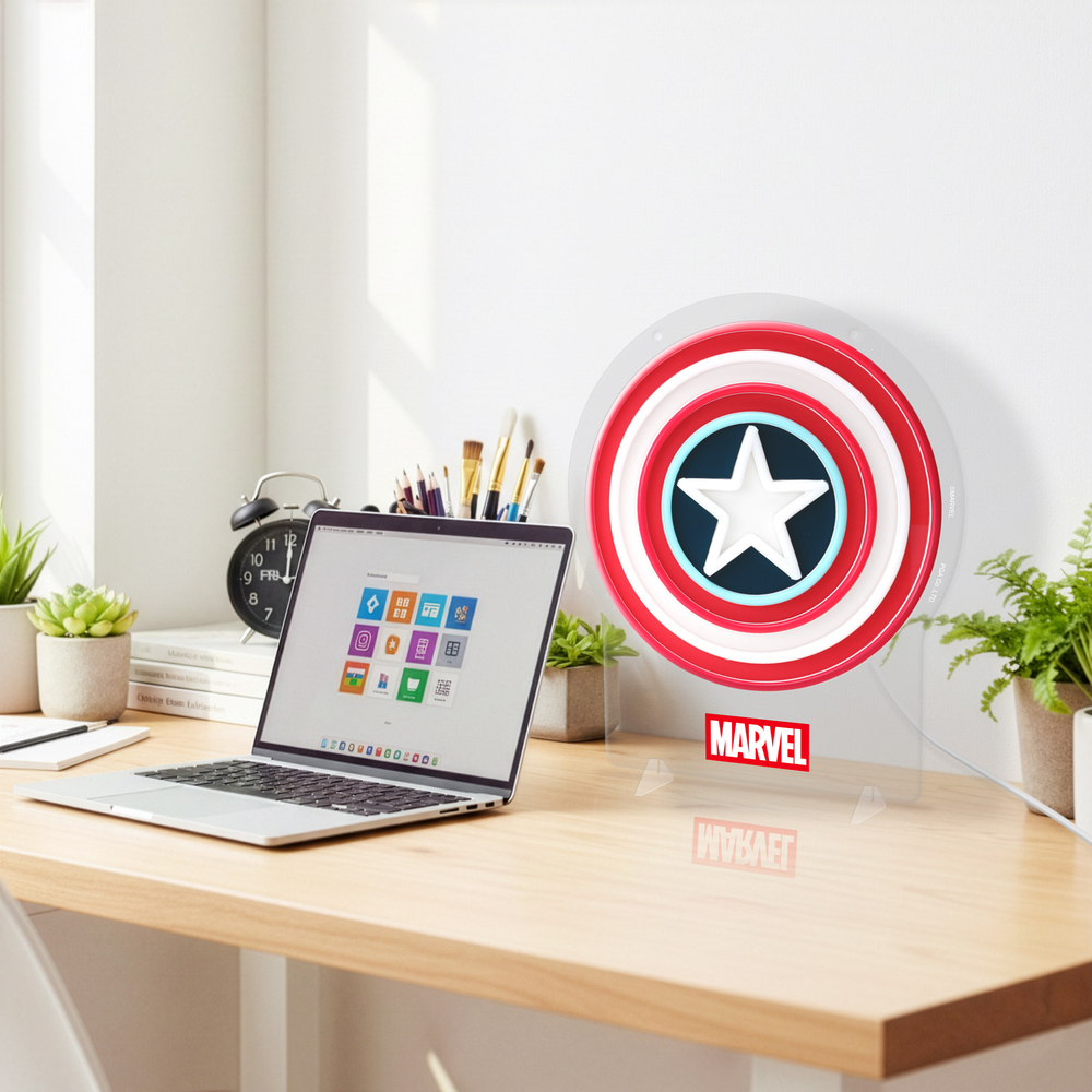 ตกแต่งมุมโปรดของคุณด้วยไฟนีออนจาก Marvel 2 Marvel