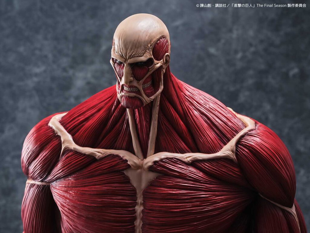 เบิ้มจัด! Mega Soft Vinyl Colossus Titan จาก Attack on Titan 2 Attack on Titan