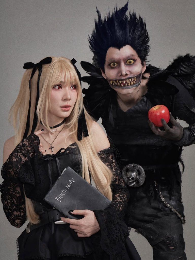 กอล์ฟ พิชญะ–โฟร์ จัดเต็มคอสเพลย์ยมทูต DEATH NOTE รับฮาโลวีน 2 DEATH NOTE