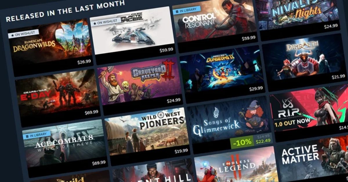 Steam’s Personal Calendar งานนี้เกมอาจไม่ตกหล่น แต่เงินในกระเป๋าไม่แน่