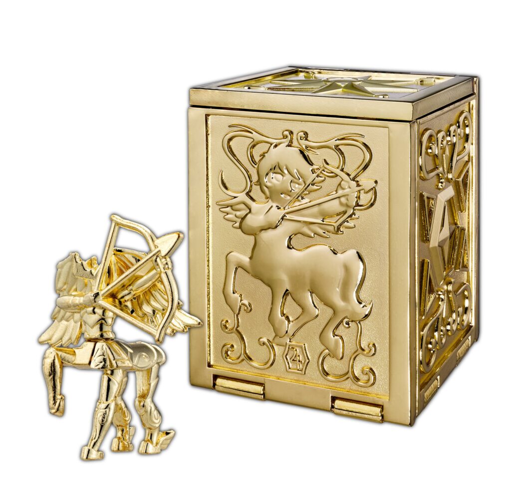 กล่องของเล่นปริศนาในธีมของชุดครอธจาก Saint Seiya 9 Saint Seiya