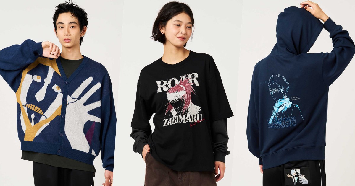 เสื้อผ้าเครื่องแต่งกาย BLEACH คอลเลคชั่นใหม่จาก Graniph