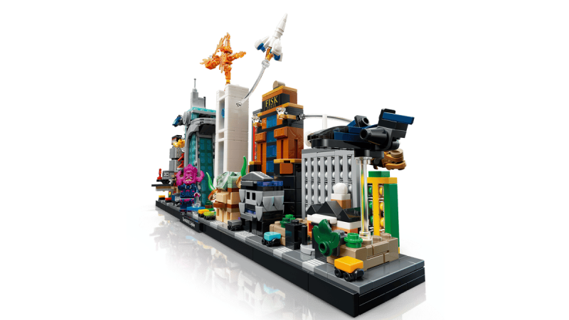 The Marvel Skyline เมื่อ LEGO ย่อทั้งเมืองรวมฮีโร่ไว้บนชั้นวางเดียวกัน!