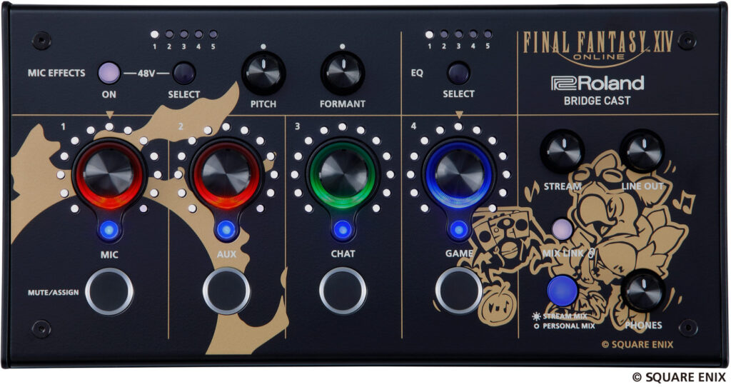 Mixer รุ่นพิเศษ Roland BRIDGE CAST FINAL FANTASY XIV Edition 2 FANTASY XIV