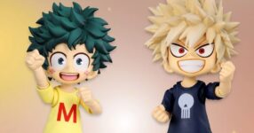 น่ารักไม่เบาแอคชั่นฟิกเกอร์ 2 ตัวละครหลักจาก My Hero Academia