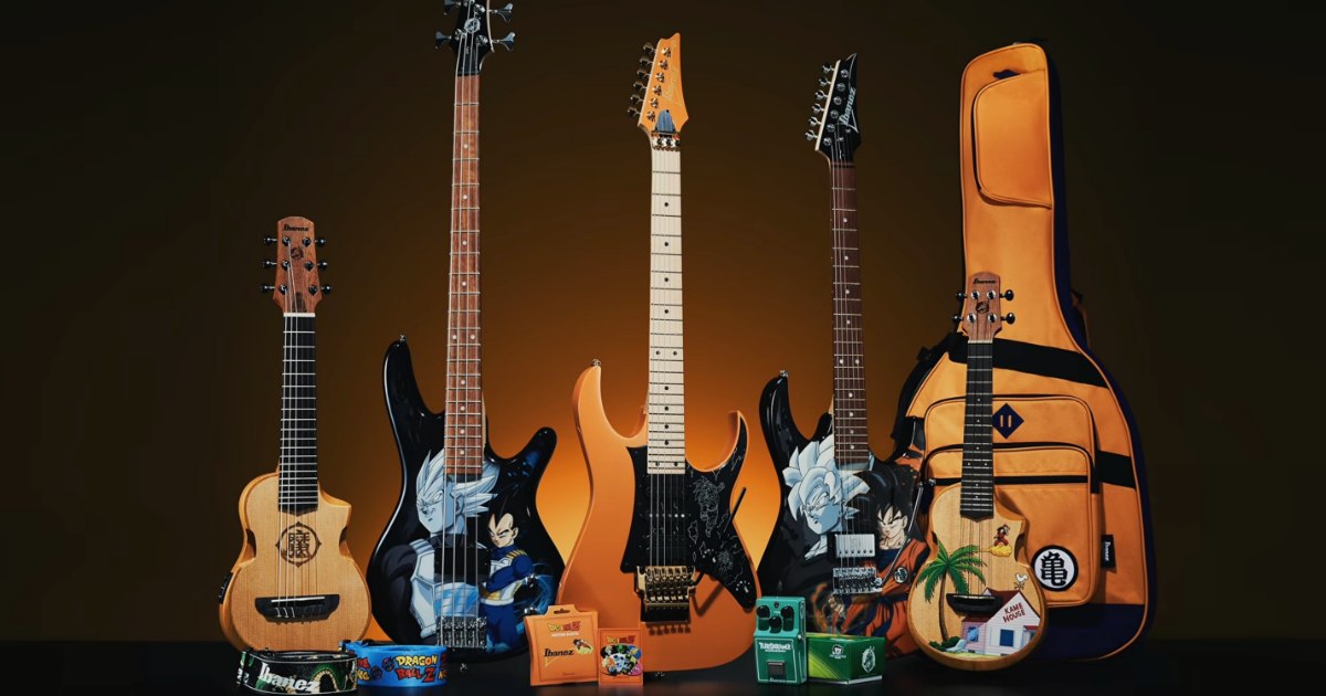 เปิดตัวอย่างเป็นทางการเอาใจชาวร็อค Ibanez x Dragon Ball Z 1 เปิดตัวอย่างเป็นทางการเอาใจชาวร็อค Ibanez x Dragon Ball Z