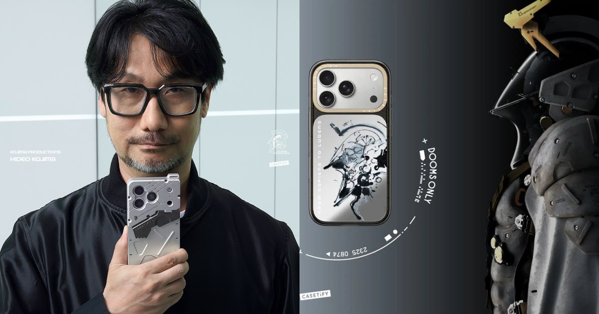 CASETiFY เปิดตัวคอลเลคชั่นใหม่ร่วมกับ KOJIMA PRODUCTIONS