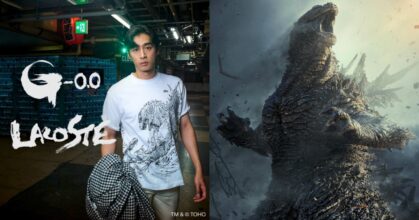 Lacoste ส่งคอลเลคชั่นเสื้อใหม่ต้อนรับการบุกของ Godzilla Minus Zero