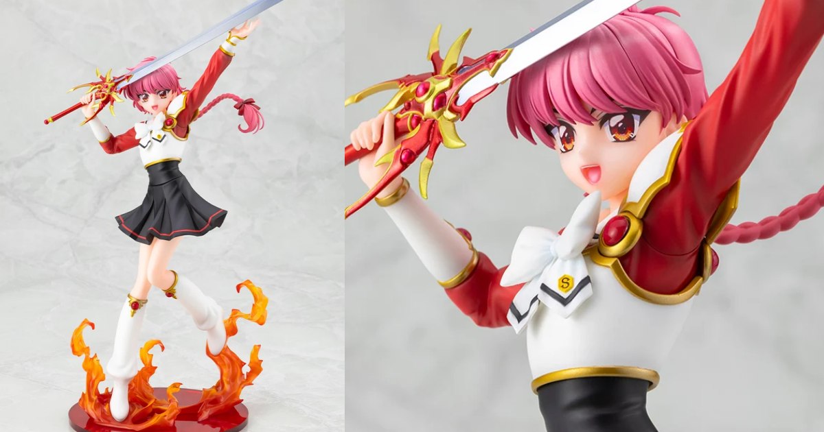 น่ารักสดใส ฟิกเกอร์ Hikaru Shidou จาก Magic Knight Rayearth