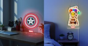 ตกแต่งมุมโปรดของคุณด้วยไฟนีออนจาก Marvel
