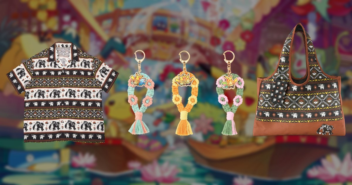 Pokemon Center BANGKOK เผยสินค้าที่ระลึกบางส่วนแล้ว