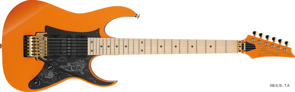 เปิดตัวอย่างเป็นทางการเอาใจชาวร็อค Ibanez x Dragon Ball Z 2 Dragon Ball Z