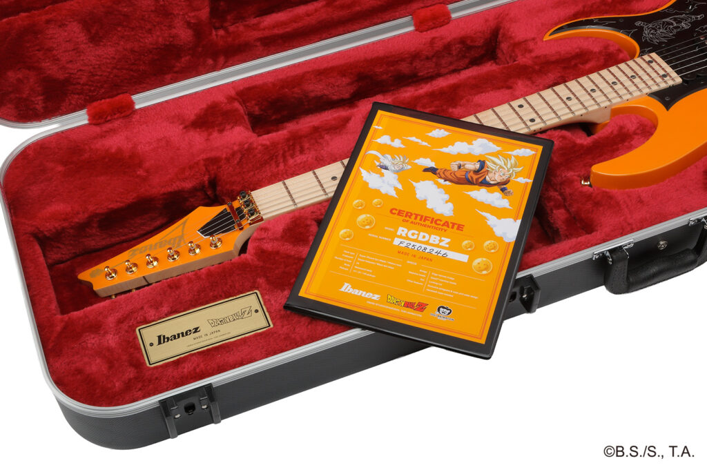 เปิดตัวอย่างเป็นทางการเอาใจชาวร็อค Ibanez x Dragon Ball Z 5 Dragon Ball Z