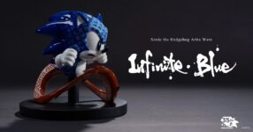 สวยงามมีความร่วมสมัยงานเครื่องลายคราม Sonic the Hedgehog Infinite Blue