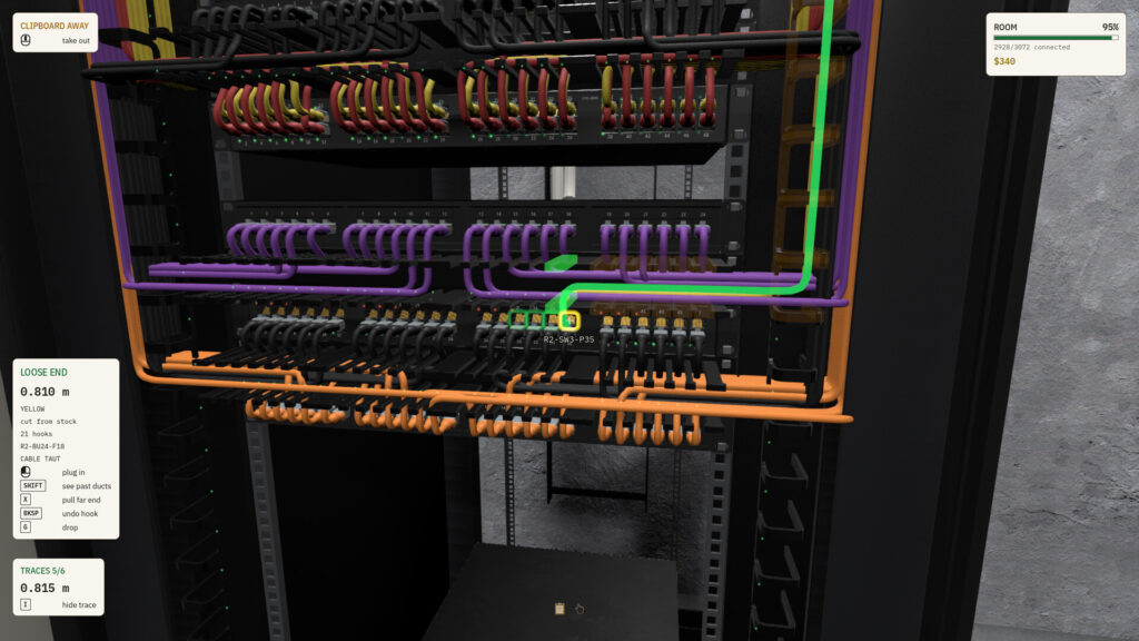 Cable Management Simulator