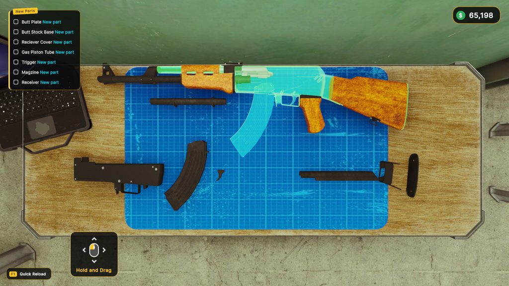 Gun Restoration Shop Simulator