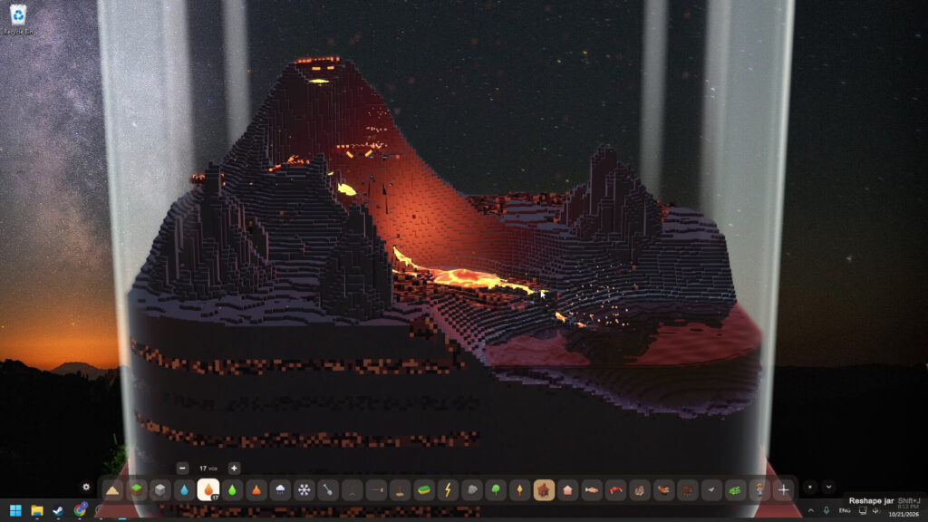 Terraglass เกมสร้างระบบนิเวศน์ขนาดจิ๋วในโหลแก้วแสนเพลิน 3 Terraglass