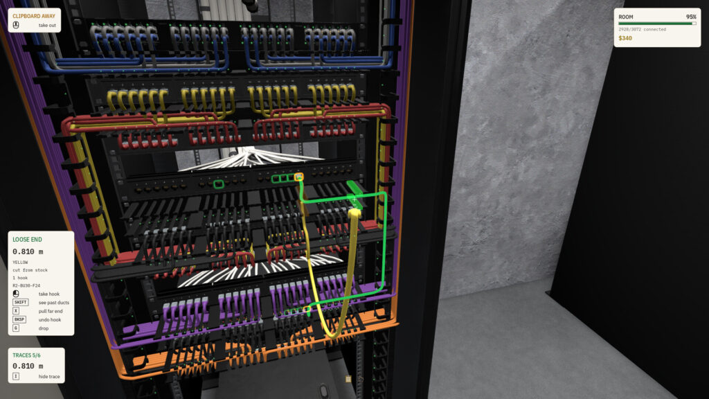 Cable Management Simulator