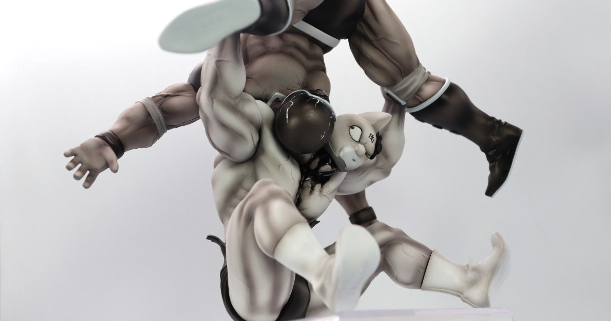 ฟิกเกอร์จำลองท่าไม้ตายสุดอันตรายของ Kinnikuman 1 ฟิกเกอร์จำลองท่าไม้ตายสุดอันตรายของ Kinnikuman